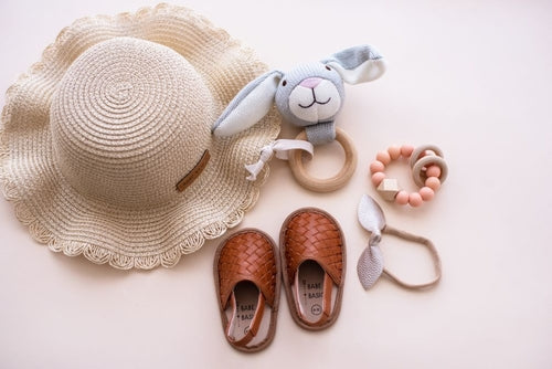 Baby Straw Hat – Lightweight Summer Sun Hat for Babies and Toddlers