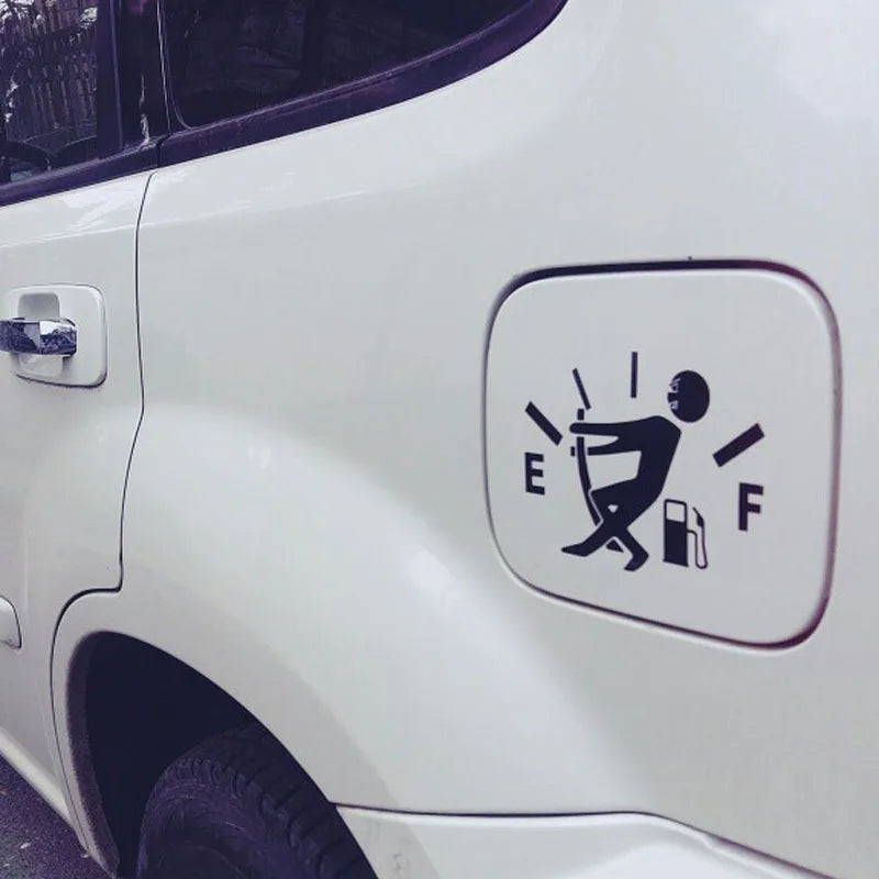 Funny Fuel Gauge Vinyl Decal Sticker for Car