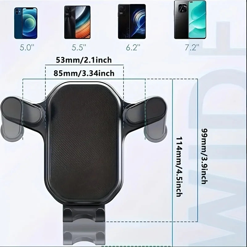 Air Vent Car Phone Holder – Universal Clip Mount