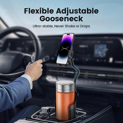 Adjustable Cup Holder Phone Mount for Car