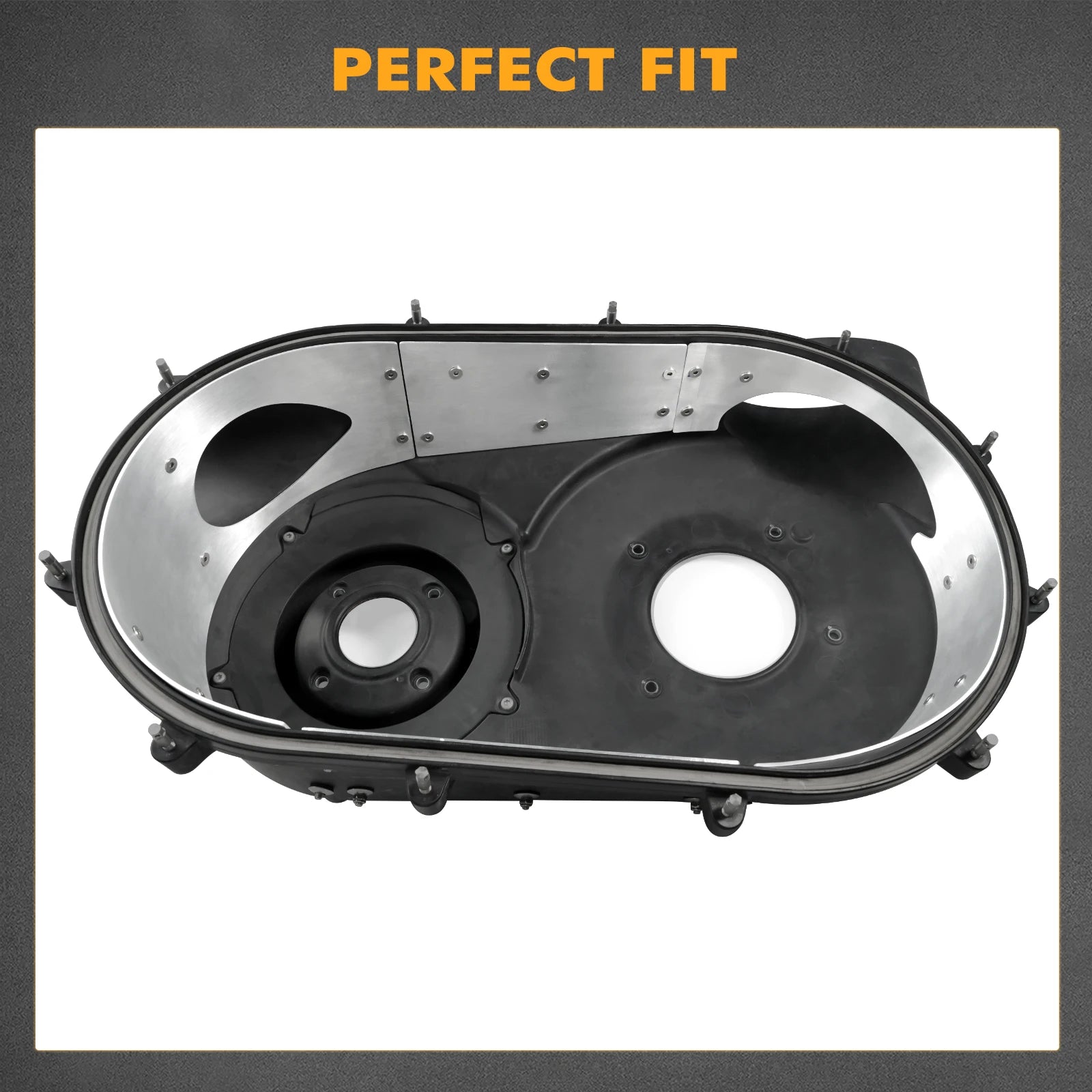 NICECNC For Can Am Maverick X3 UTV Belt Clutch Cover Guard Kit For canam Maverick R 900 Max Turbo 2017-2021 Aluminum Accessories