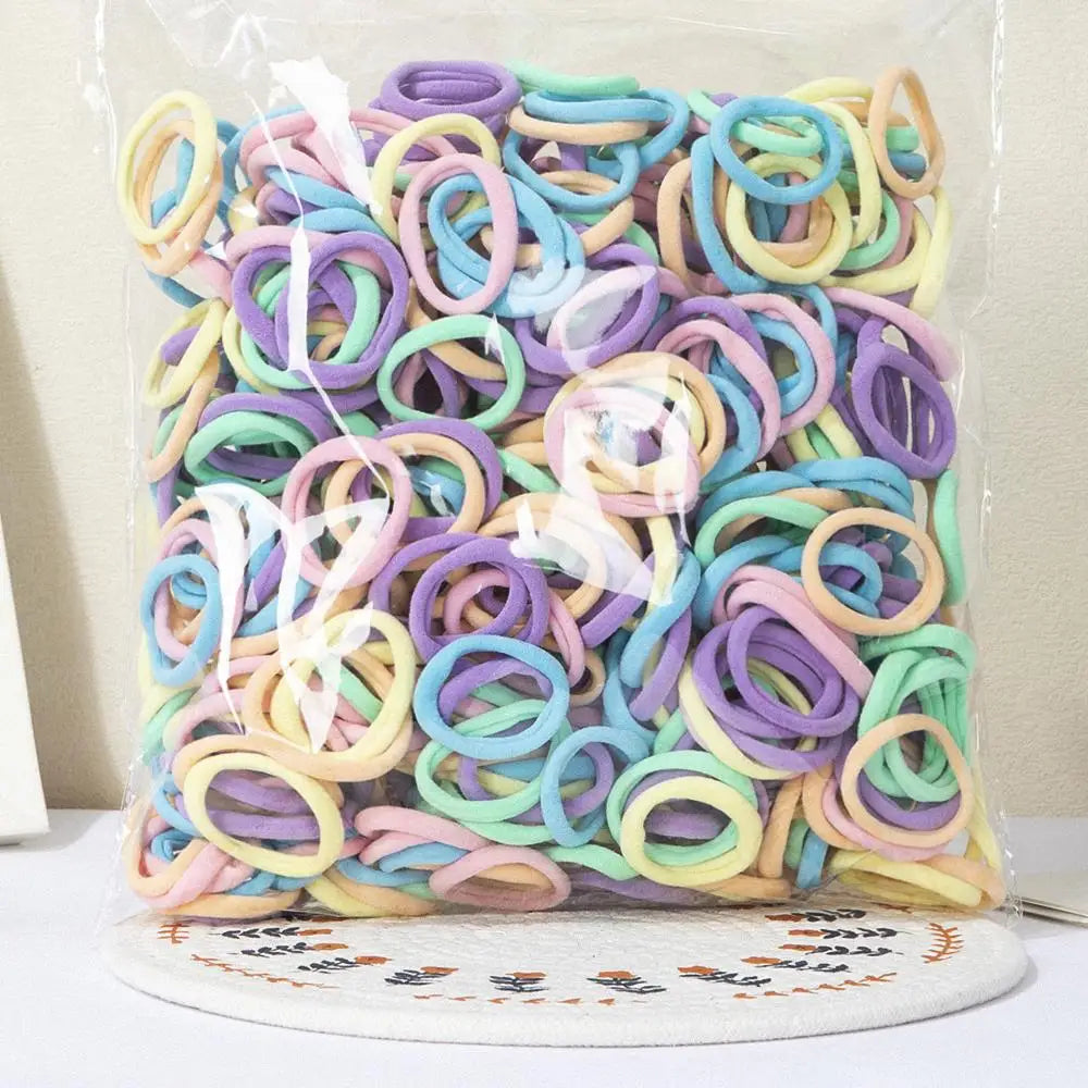 Nylon Hair Ties & Ponytail Holders – Multi-Pack