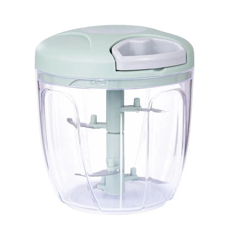Manual Hand Chopper – Salad & Vegetable Cutter (500/900ml)