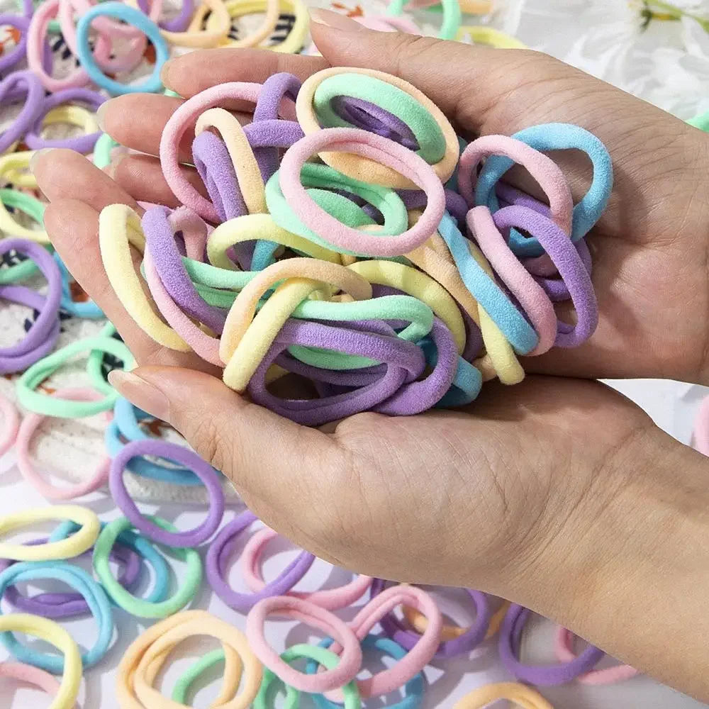 Nylon Hair Ties & Ponytail Holders – Multi-Pack