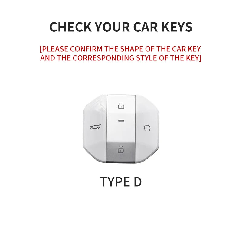 Suede Key Case Cover for Jetour T1/T2 Remote Key