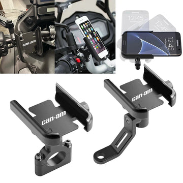 Motorcycle Phone Shock Absorbing Navigation For Can Am Canam Can-Am Maverick X3 Ryker 900 Renegade 800 Spyder F3 Outlander 1000
