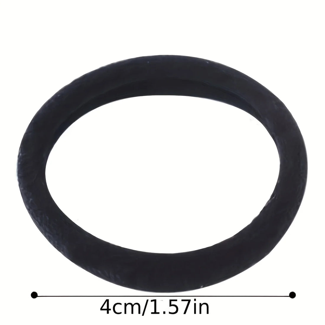 Elastic Hair Bands for Women – Black & White Pack