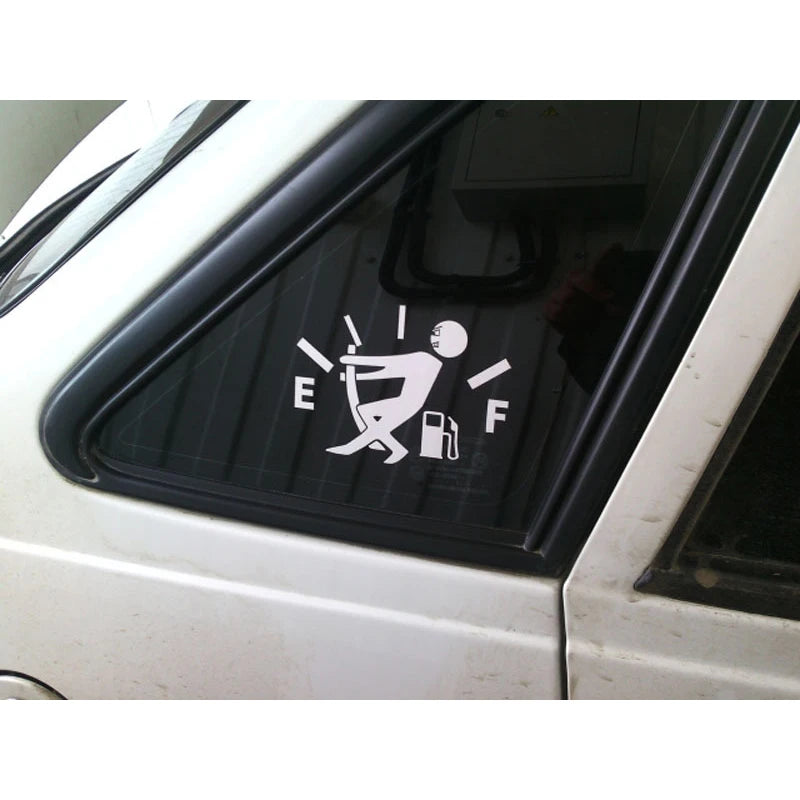 Funny Fuel Gauge Vinyl Decal Sticker for Car