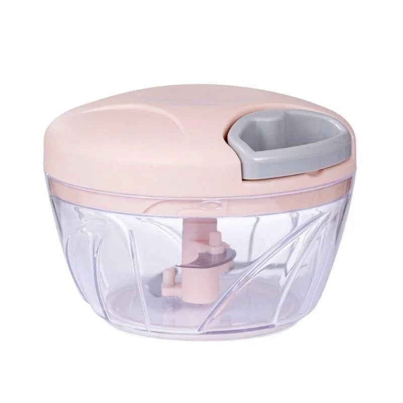 Manual Hand Chopper – Salad & Vegetable Cutter (500/900ml)