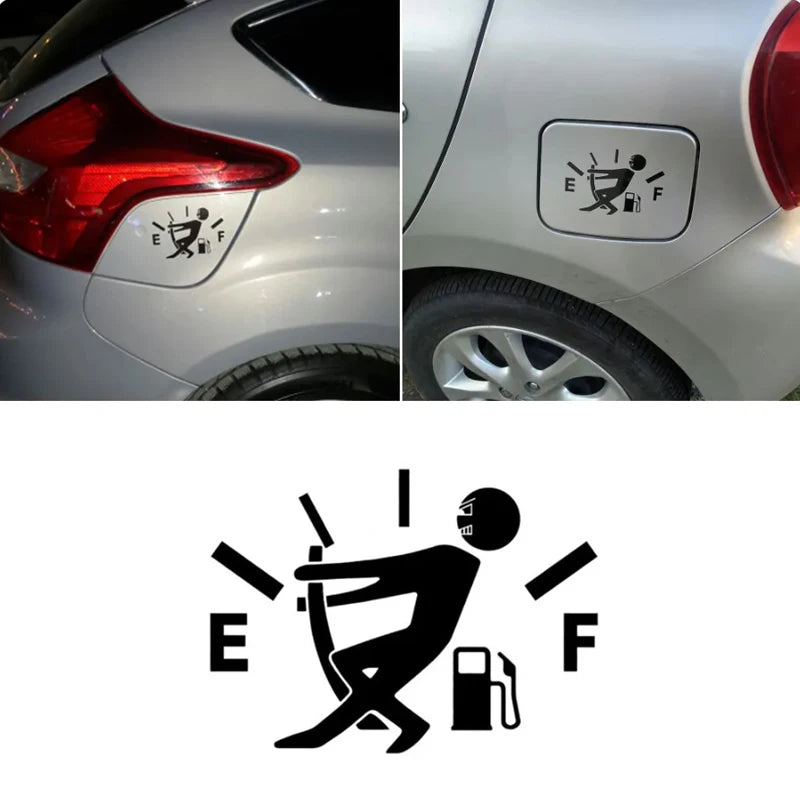 Funny Fuel Gauge Vinyl Decal Sticker for Car
