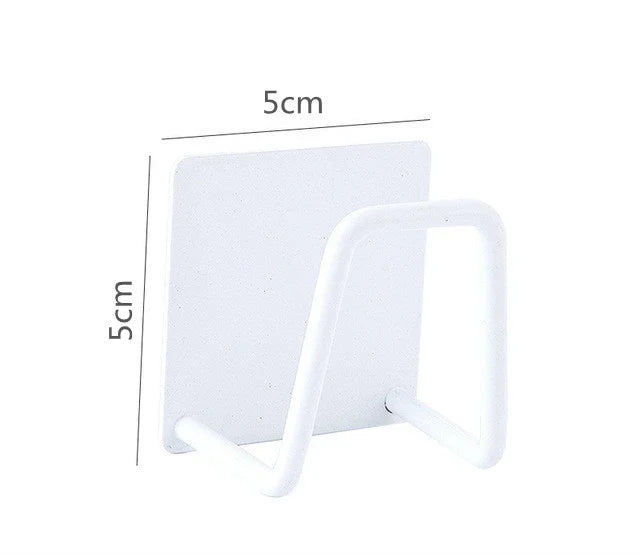 Stainless Steel Sink Sponge Holder – Self-Adhesive