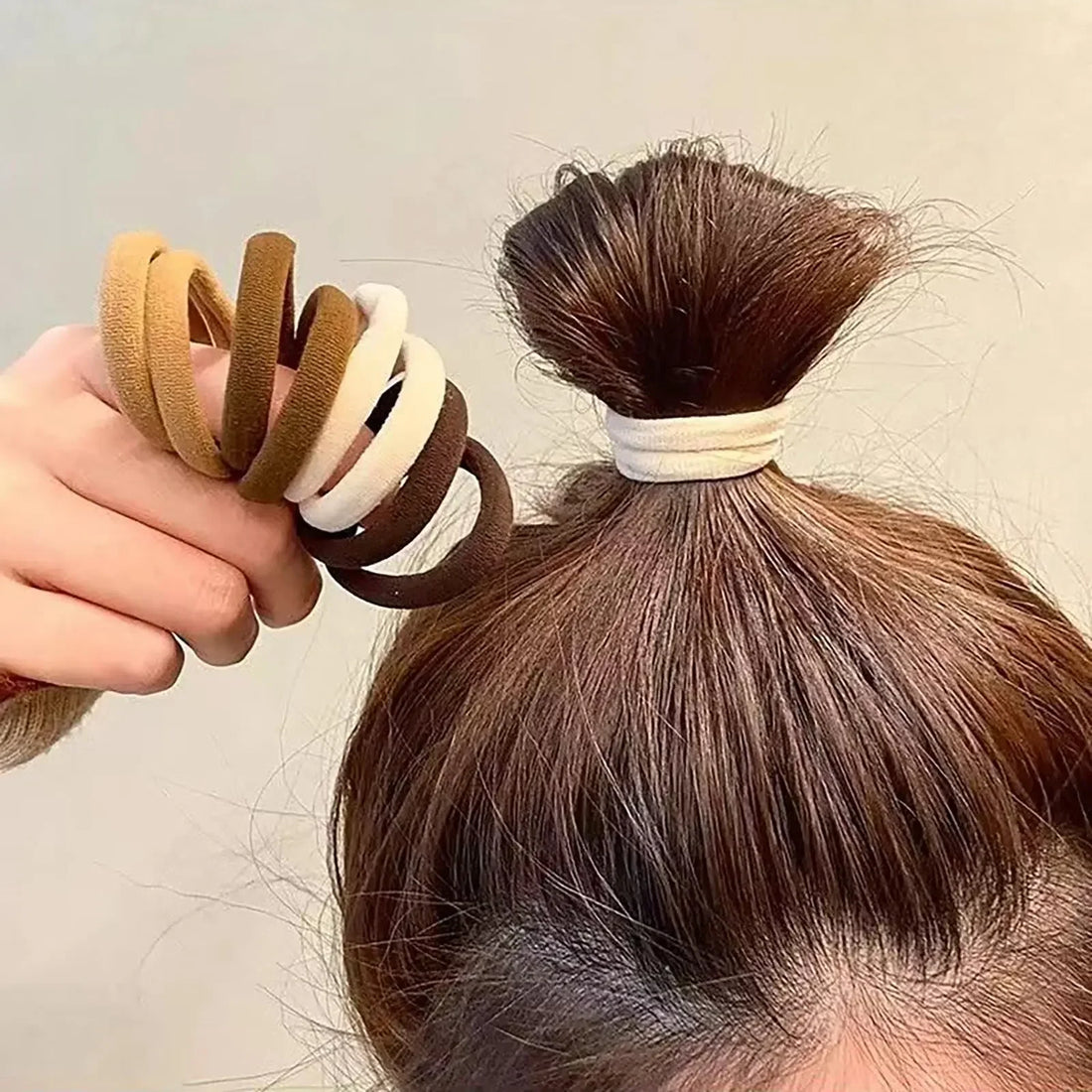 Nylon Hair Ties & Ponytail Holders – Multi-Pack