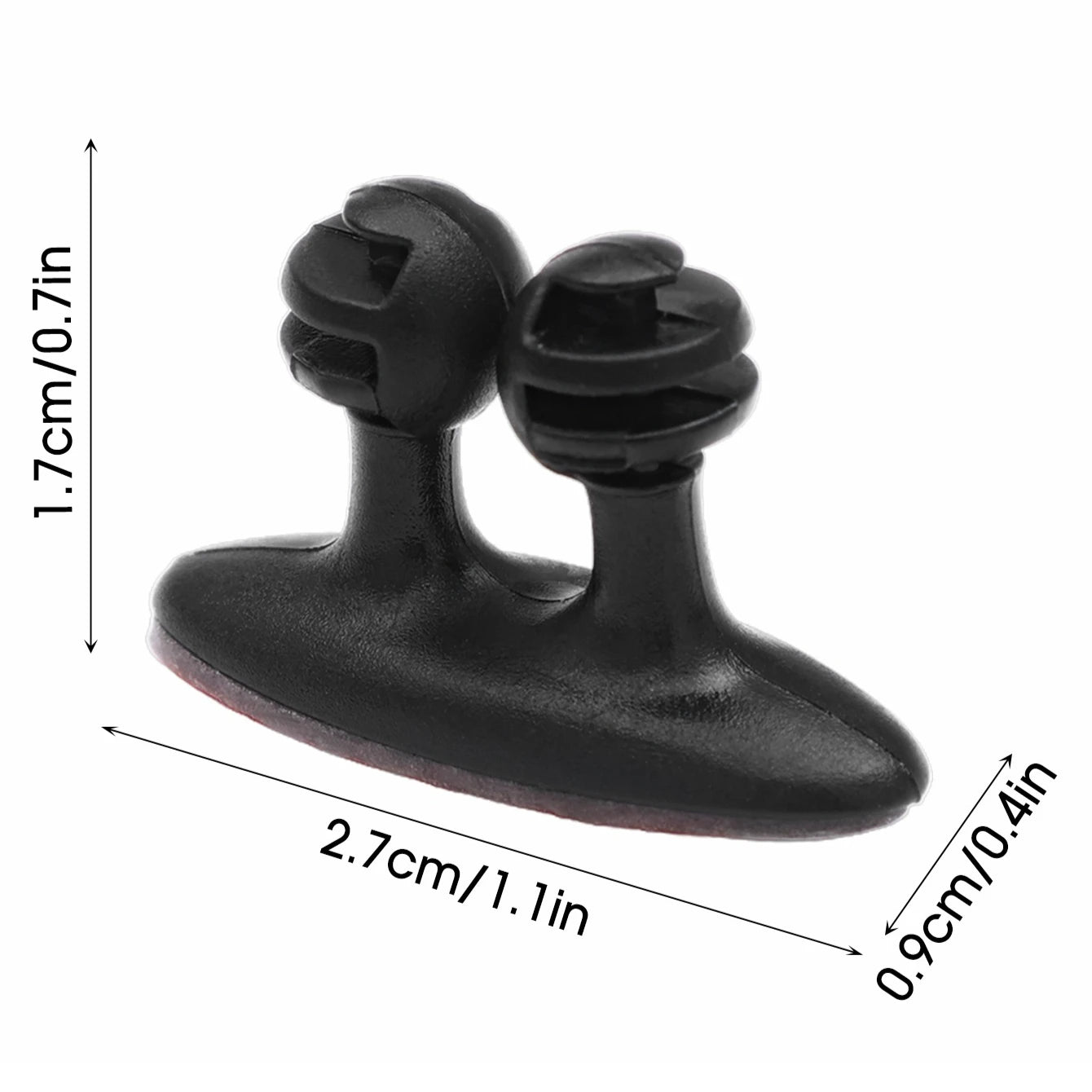 Car Dashboard Cable Clip Organizer – Charger Cord Holder
