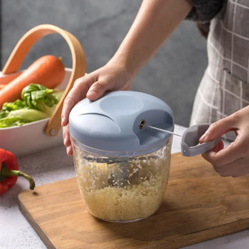 Manual Hand Chopper – Salad & Vegetable Cutter (500/900ml)