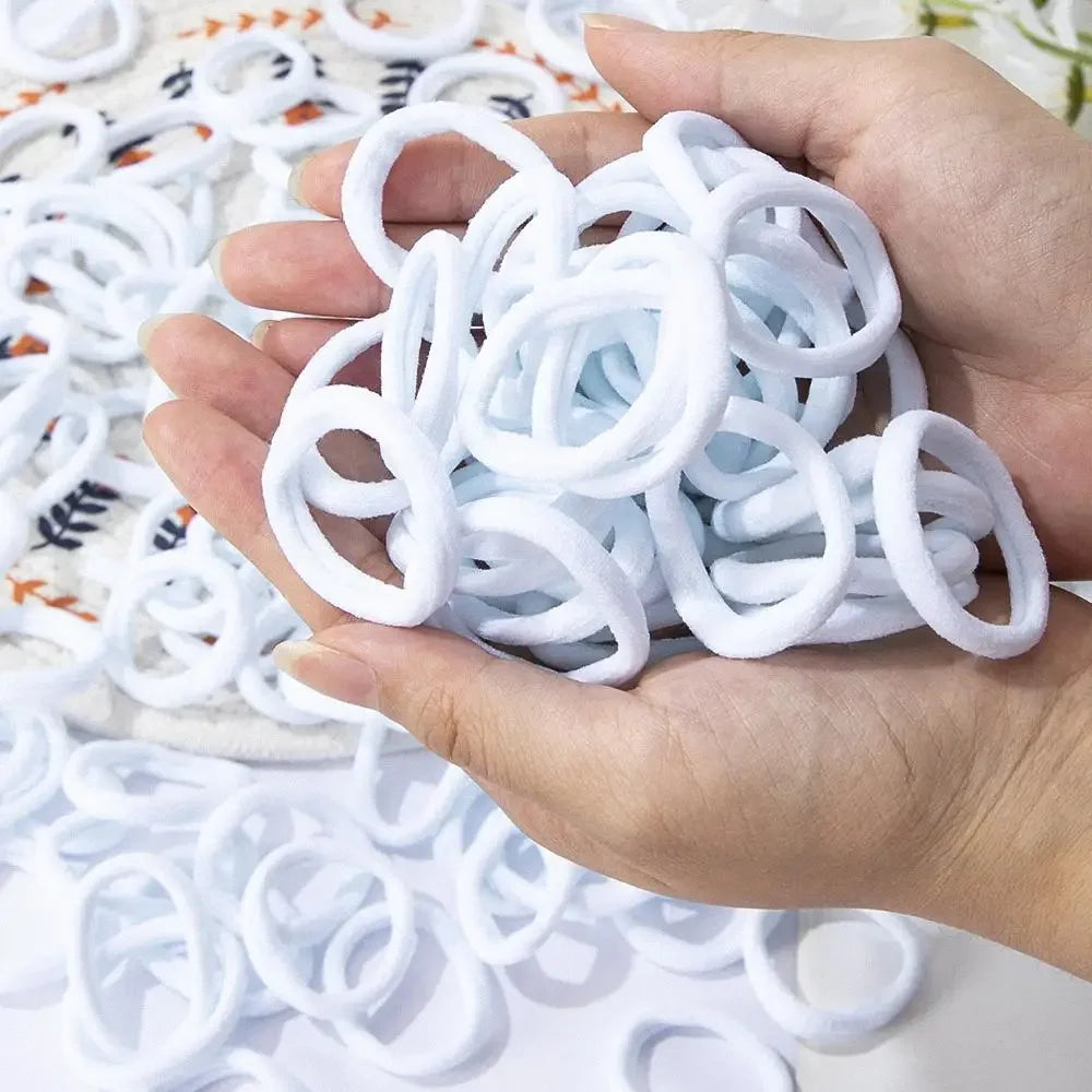 Nylon Hair Ties & Ponytail Holders – Multi-Pack