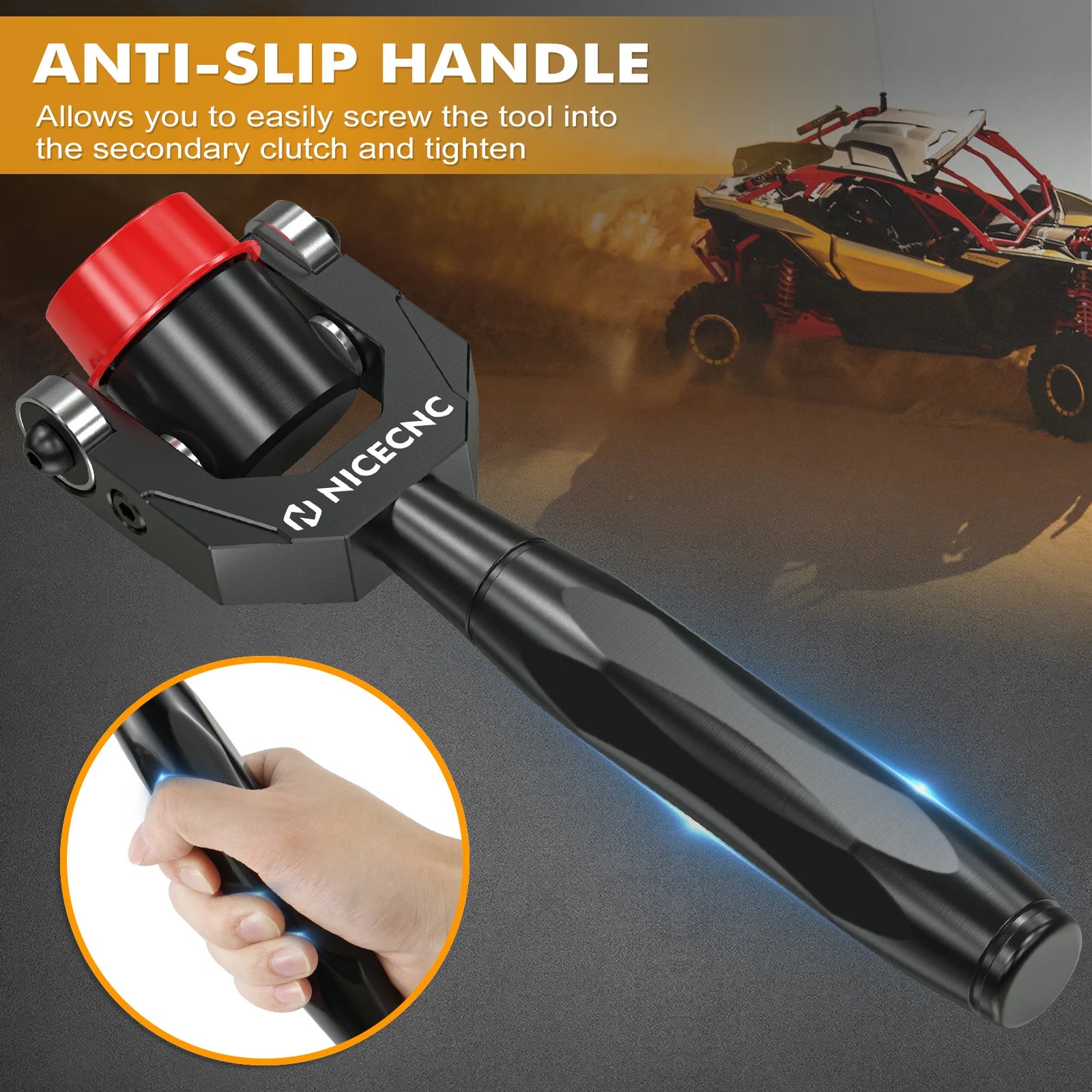 NICECNC Belt Changing Tool Kit for Can-Am Maverick X3