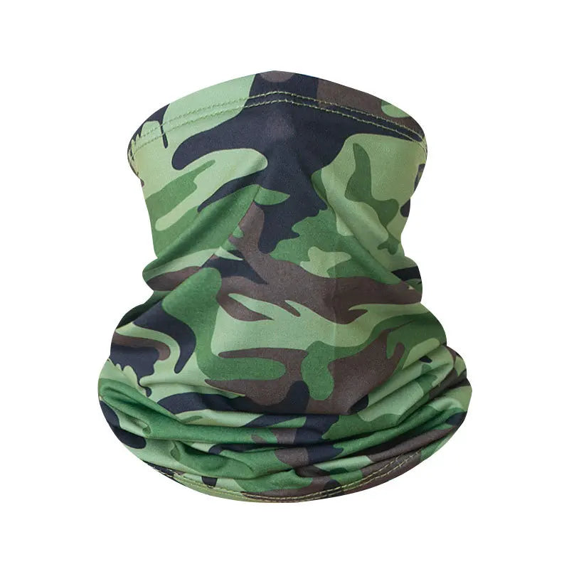 Outdoor Ice Silk Sun Protection Bib Spring and Summer Motorcycle Neck Cover Sports Magic Bandana Riding Mask Full Face