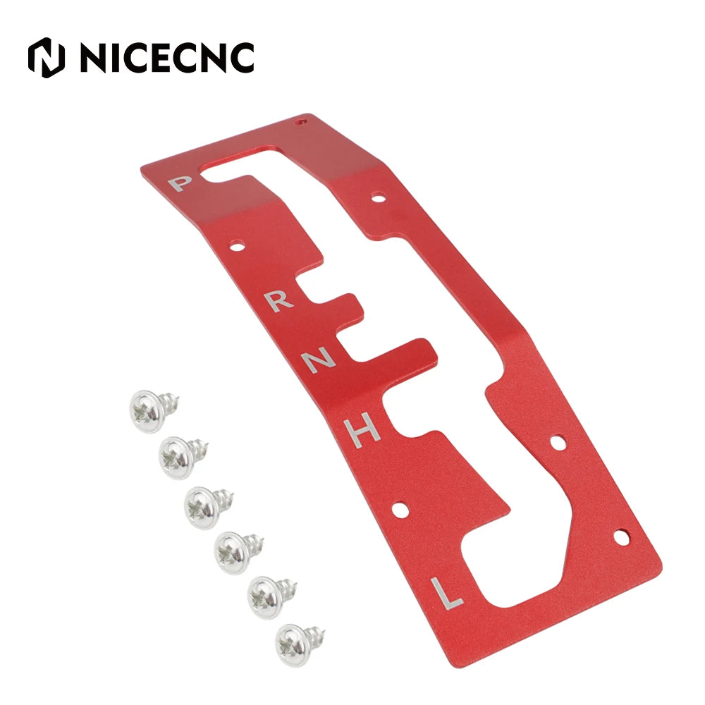 Aluminum Shifter Gate Panel for Can-Am Maverick X3