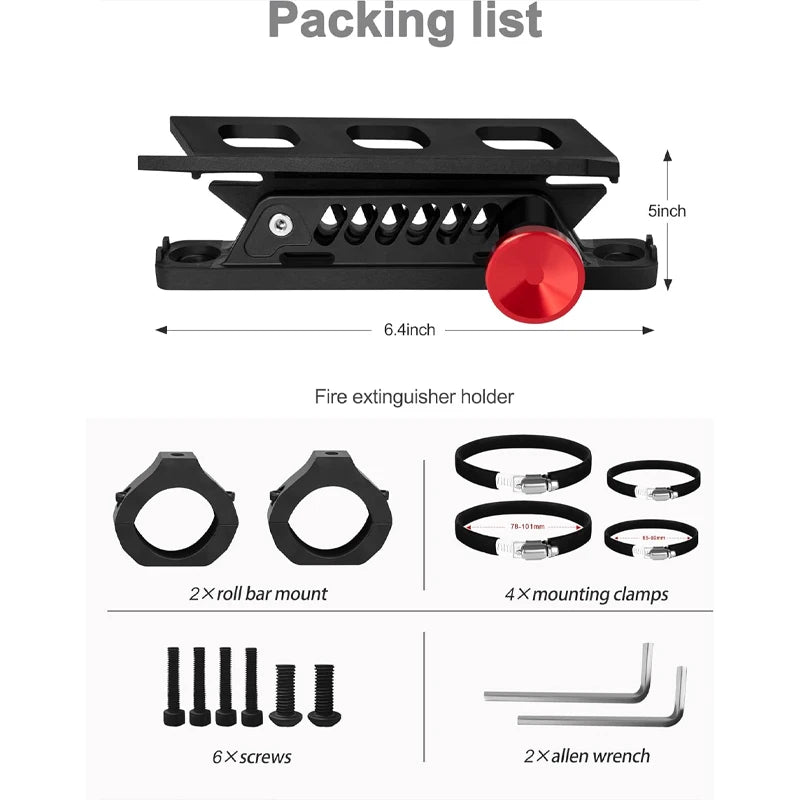 Universal Roll Cage Mount Kit for Can-Am & Polaris RZR