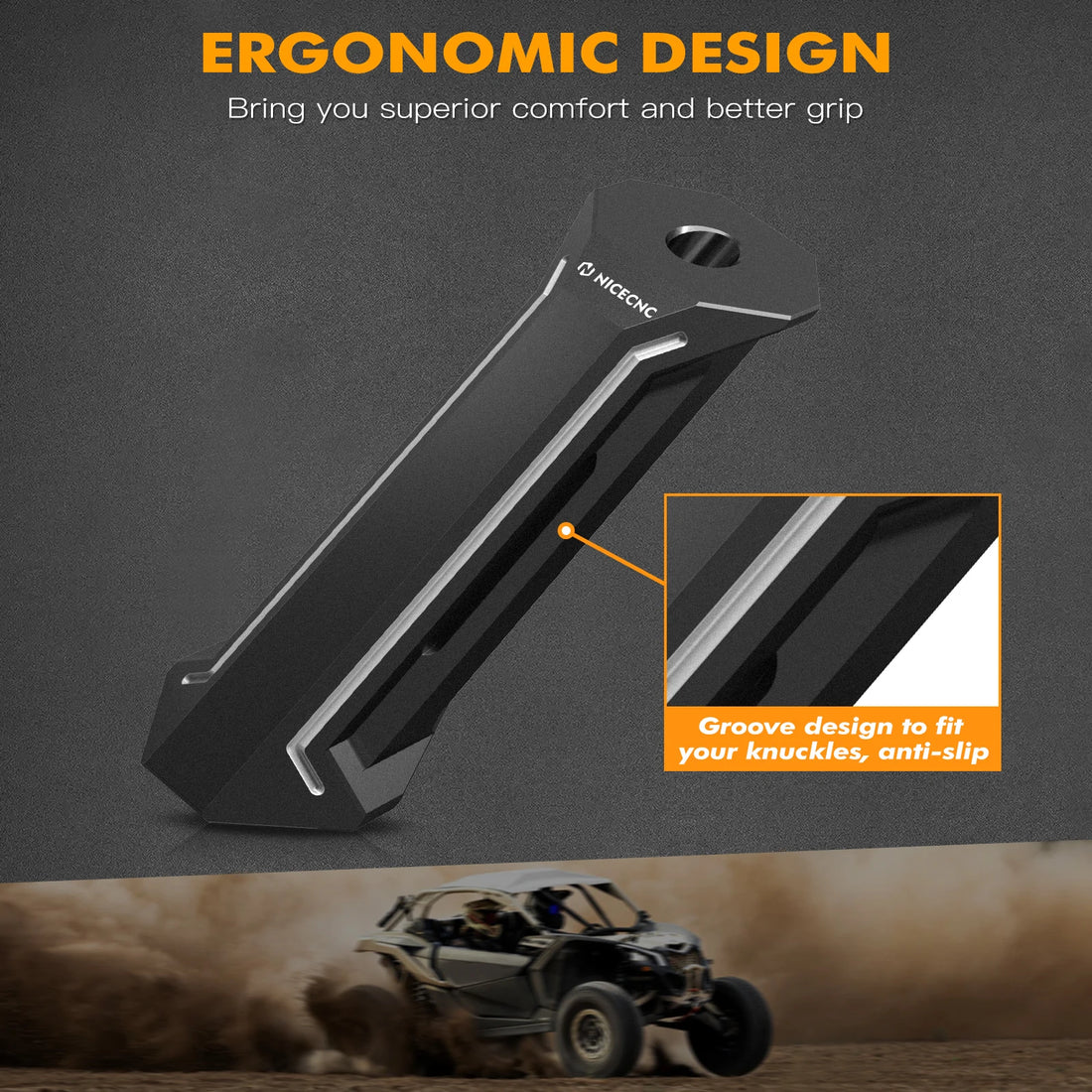 Aluminum Passenger Grab Handle for Can-Am Maverick X3
