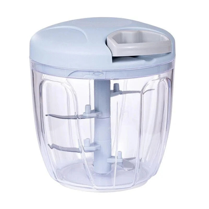 Manual Hand Chopper – Salad & Vegetable Cutter (500/900ml)