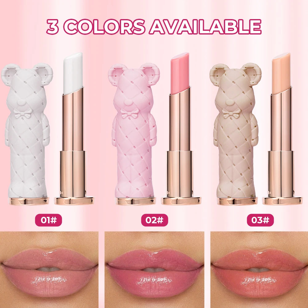 Beauty Glazed Bear Moisturizing Lip Balm