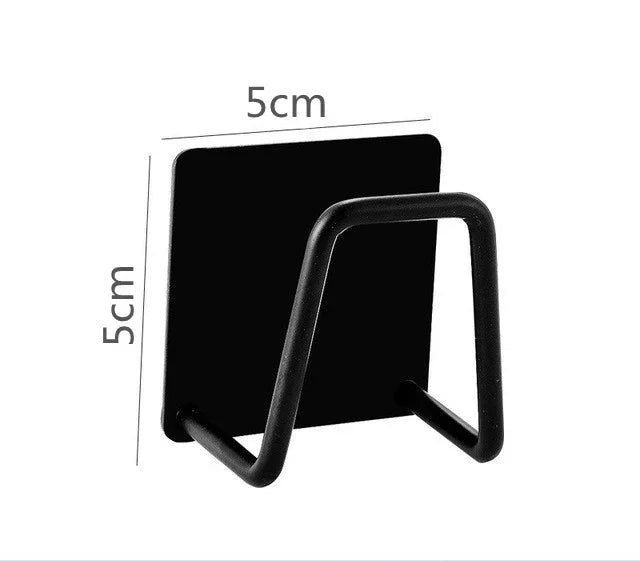 Stainless Steel Sink Sponge Holder – Self-Adhesive